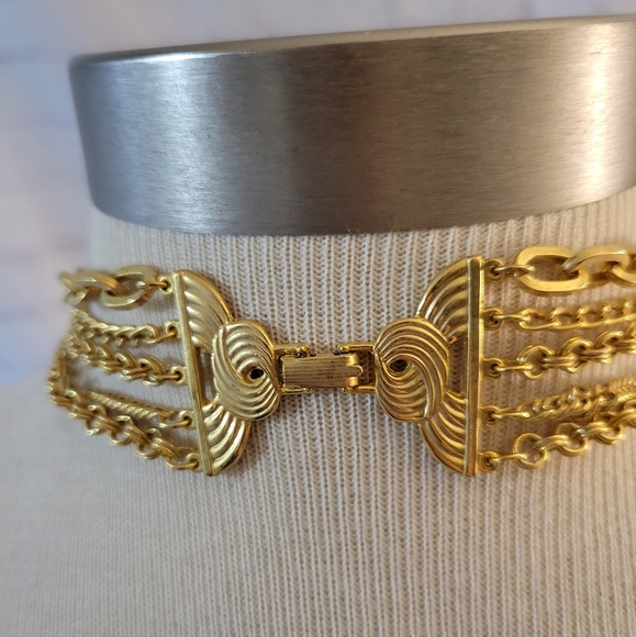 Vintage Multi Strand Chain Necklace 30" - Picture 2 of 7